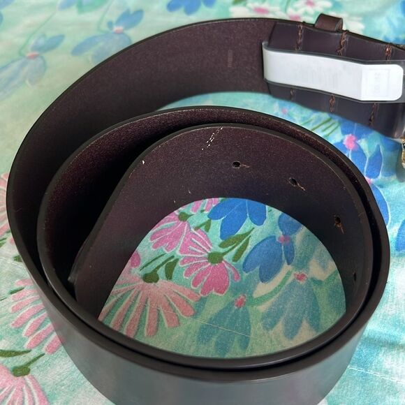 Michael Michael Kors - Signature Logo Monogram Belt - S - Picture 3 of 12